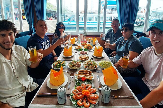 1 Day Tour to Halong Bay Cruise from 3 - 5 star Cruise & Transfer - Boarding at Tuan Chau Island