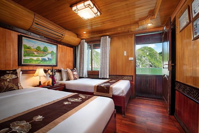 2-Day Explore Halong Bay On Cruise - Budget Cruise - Leaving Hanoi for the limestone islands