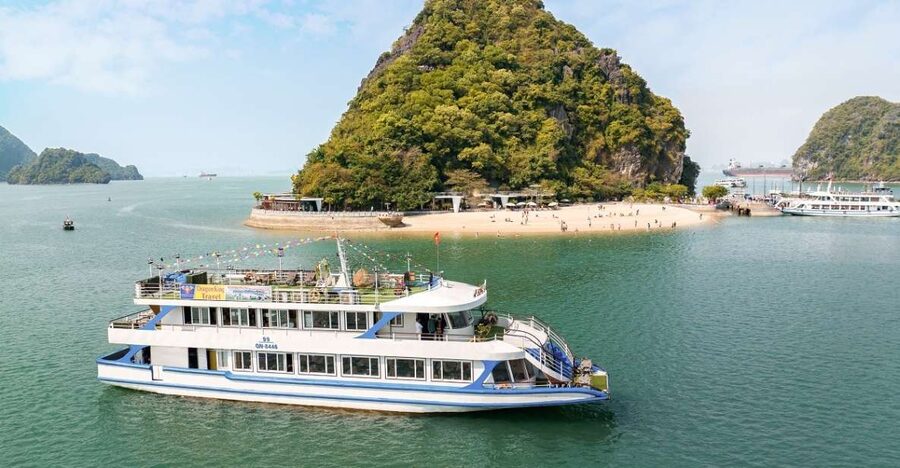 2-Day Ha Noi - Ninh Binh - Ha Long Bay Highlights Tour - Lunch with goat, fried rice, and vegetarian choices
