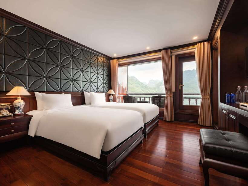 2-Day: Halong Lan Ha Bay 5 Stars Cruises w/Balcony & Bathtub - Ba Trai Dao and Lan Ha Bay alternatives