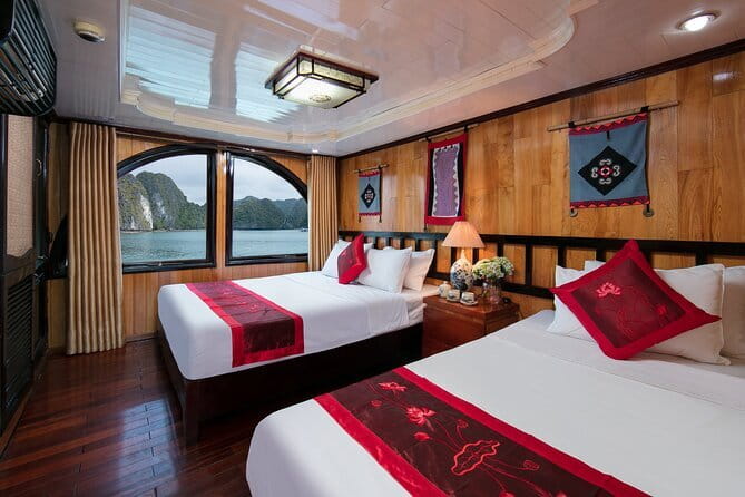 2 Days 1 Night Visit Lan Ha Bay - Classic 3 cabins cruise - From Hanoi to Cai Beo Harbor