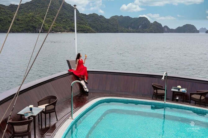 2 Days and 1 Night Halong Bay Luxury Genesis Regal Cruises - Kayaking, sampan boats, and the Dark and Light Cave