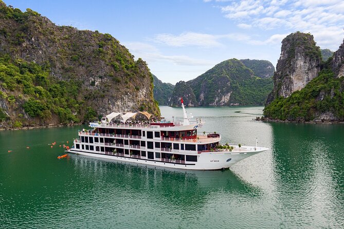 2-Days Aspira Cruise Tour around Hanoi- Halong- Lan Ha Bay - Boarding at Tuan Chau Harbor