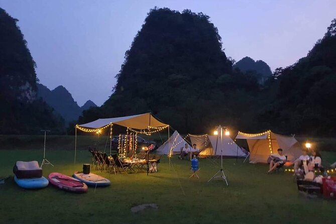2 Days Camping Tour in Angel Eye Mountain and Ban Gioc Waterfall - Riding north to Ban Gioc Waterfall