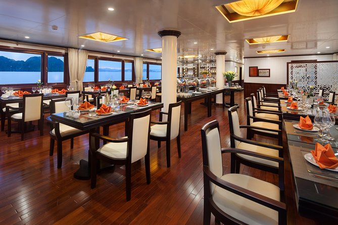 2 Days Ha long Sapphire Cruise - Sunset, tai chi, and cooking on the ship