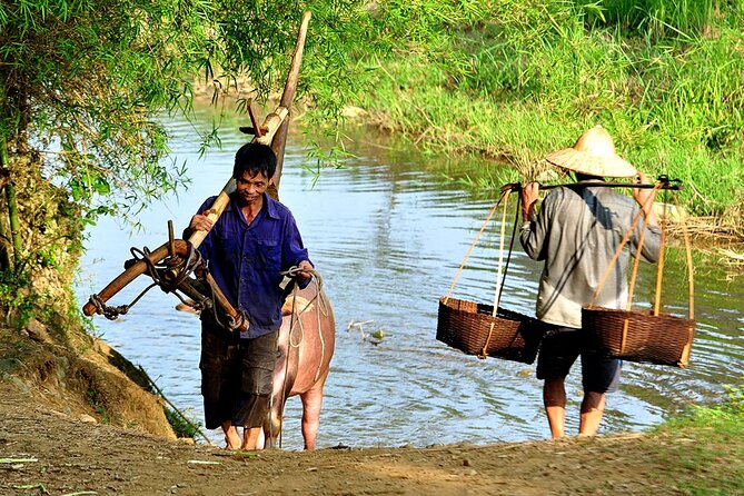 2 Days Pu Luong Offbeat Trekking Best for Mountain Lovers - Day two: water wheels, Chàm Stream, and a short raft trip