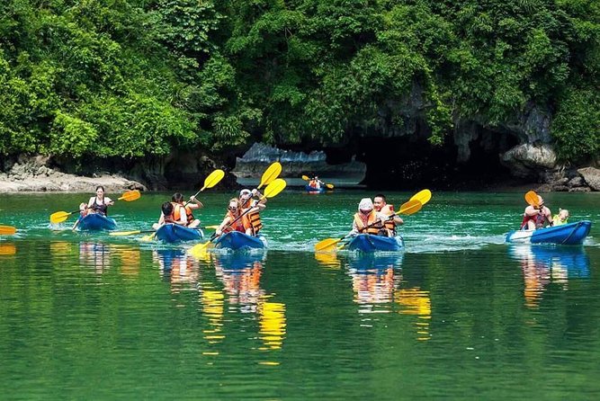 3-Day Cruise on Ha Long Bay with Kayaking, Swimming, Cooking Class,... - Leaving Hanoi for the limestone islands