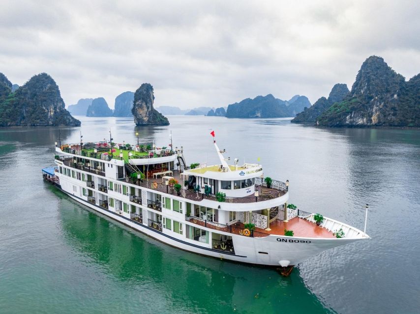 3 Day Hanoi - Ninh Binh - Halong Bay 5 Star Cruise & Balcony - Ti Top Island, swimming, and Luon Cave