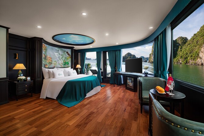 3D2N Luxury HaLong Bay with Aspira Cruise: kayak, Cat Ba island - Cabin comfort, food, and onboard service