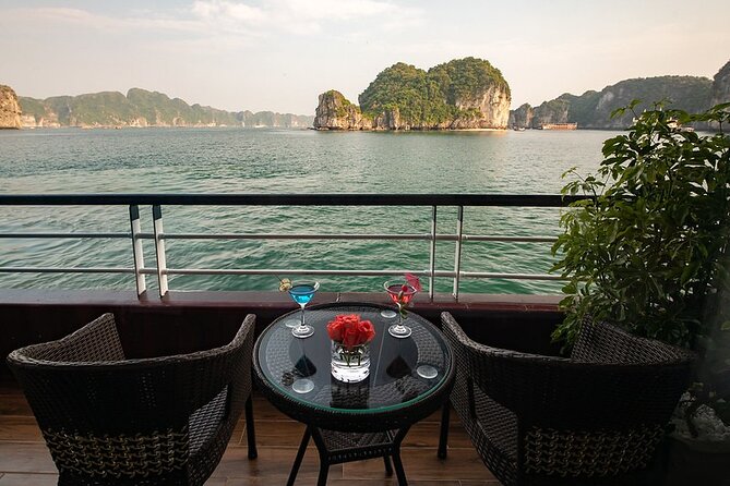 All-Inclusive 2 Day/1 Night Halong Luxury Cruise, Meals, Cave, Kayaking,Swimming - Day 1: Sung Sot Cave and the climb on Titop Island