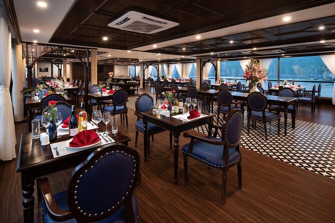 All-Inclusive 2 Day/1 Night Halong Luxury Cruise, Meals, Cave, Kayaking,Swimming - Kayaking through Dark and Bright Cave or Luon Cave