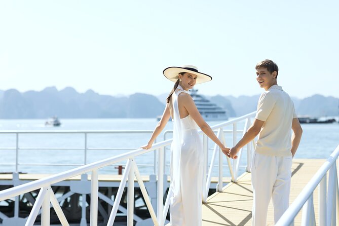 ALL Inclusive: Halong Bay Overnight Luxury Cruise Collection - Halong Bay route: Luon Cave and Ti Top Island