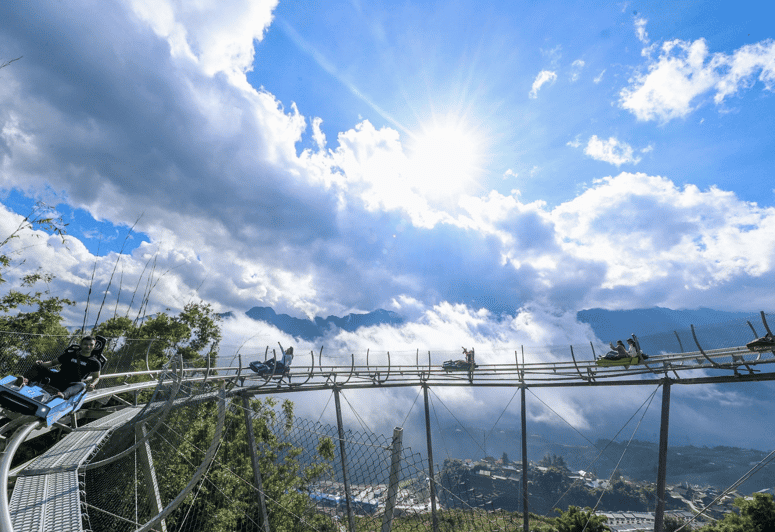 Alpine Coaster Ban Mong Experience in Sapa - Vietnam - Automatic photos without holding your phone