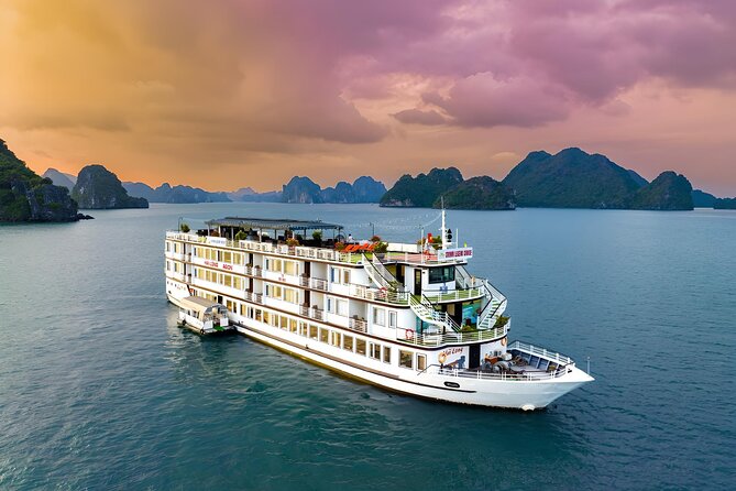 Amanda Cruise - Ha Long, Lan Ha Bay - All Inclusive 2D1N & 3D2N - Leaving Hanoi between 8:00 and 8:30