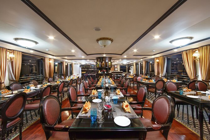 Athena Royal Cruise - Luxury Halong Bay Overnight Cruise 2D1N Tour - From Hanoi’s Old Quarter to Halong International Harbour