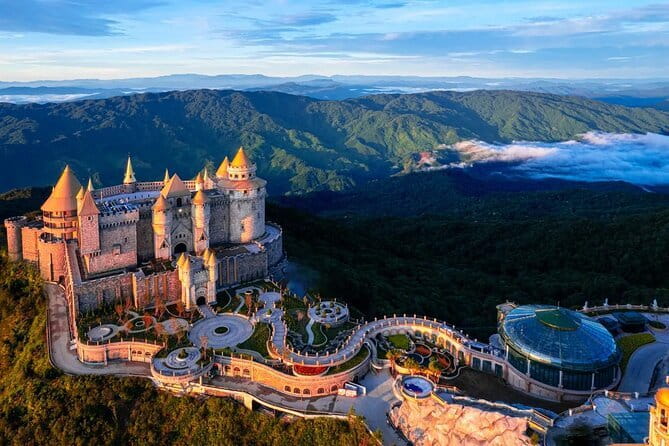 Ba Na Hills and Golden Bridge Full-day Tour from Da Nang - SunWorld attractions, shops, and indoor activities