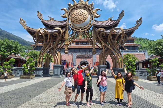 Ba Na Hills and Golden Bridge Full Day Tour Small Group - Le Jardin D’Amour and the old wine cellar