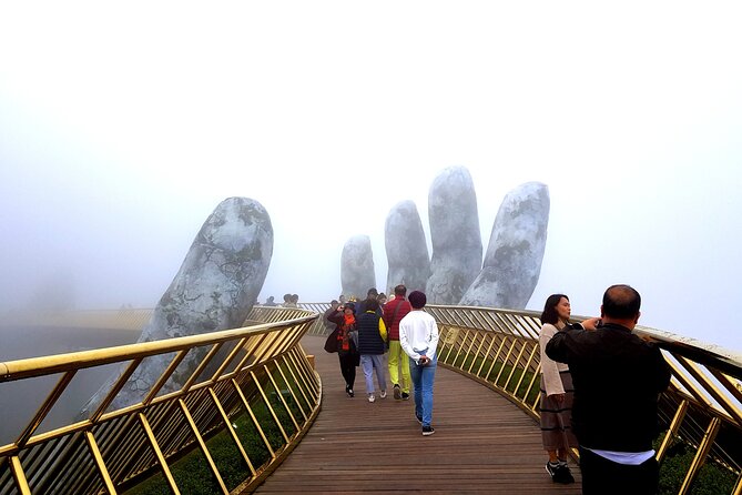 Ba Na Hills and Golden Bridge Private Tour - Flower gardens and the 27-meter Buddha