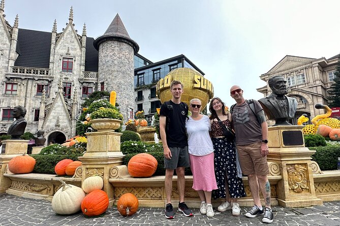 Ba Na Hills and Marble Mountains PrivateTour with Streetfood meal - The Golden Bridge and the Sacred Garden