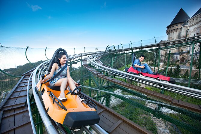 Ba Na Hills & Golden Bridge Tour: Fantasy Park, Buffet Lunch - French Village and the mountain temples