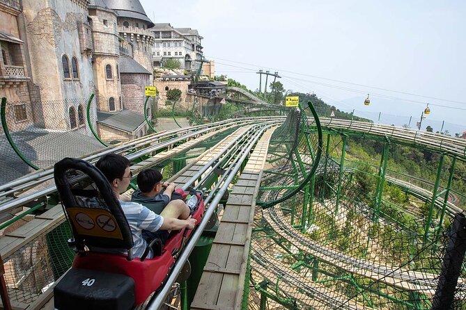Ba Na Hills & Golden Bridge Tour: Fantasy Park, Buffet Lunch - The Golden Bridge deserves its early time slot