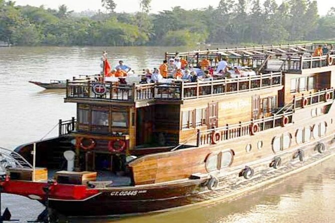 Bassac Mekong Delta Cruise 2Days - 1Night - Evening aboard the Bassac