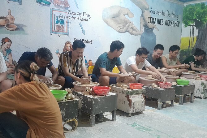 Bat trang Pottery Class in Hanoi Old Quarter/Handmade experience - What happens during the three-hour class