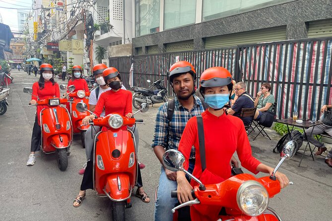Beautiful Female Riders Vespa Red River Countryside Tour 5 Hours - Why the Vespa changes the day