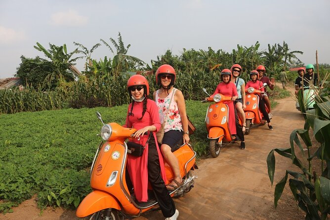 Beautiful Female Riders Vespa Red River Countryside Tour 5 Hours - Lunch and the food side of the tour