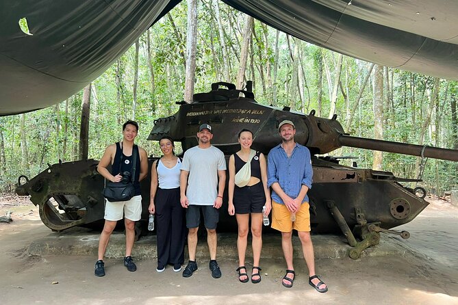 Ben Duoc 'Less-Crowded' Cu Chi Tunnels Half-Day Tour - Entering the Cu Chi tunnel complex
