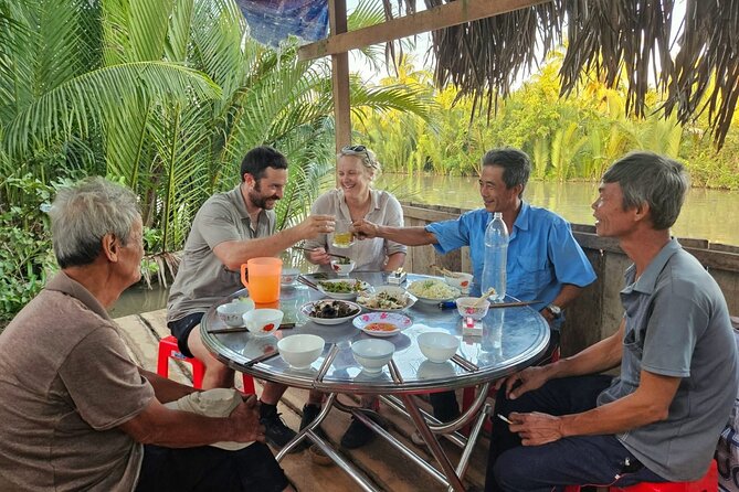 Ben Tre: Scooter, Culture, Sailboat and Mekong Food (Half Day) - Sailing a quiet Mekong branch