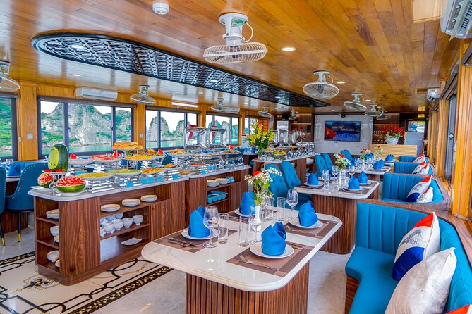 Best Halong 5 star Day Trip, inclusive,buffet,cave,kayak,transfer - What the $45 price really covers