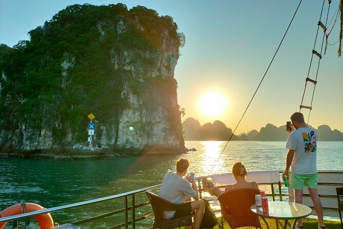 Best Price Halong Bay Full-Day Trip,Cave,Titop,Kayak By Transfer - Swimming or climbing Ti Top Island