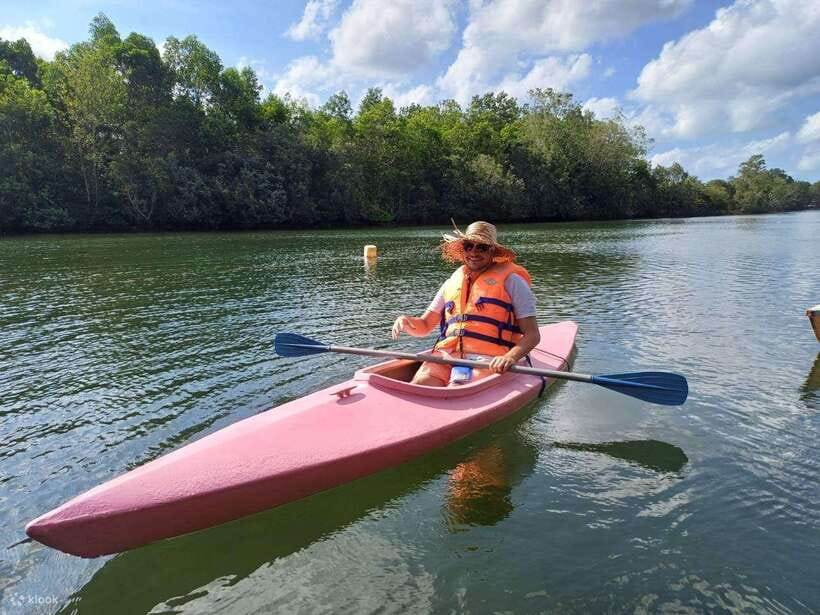 Best Seller Northern Phu Quoc & Kayak Aventure with lunch - Kayaking the quiet Cua Can River