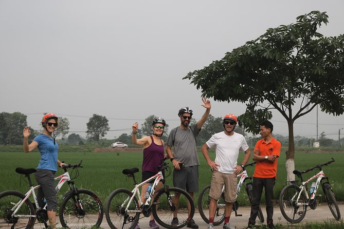 Bicycle Tour Full Day Explore Red River Delta & Rural Villages - A local market, family visit, and lunch