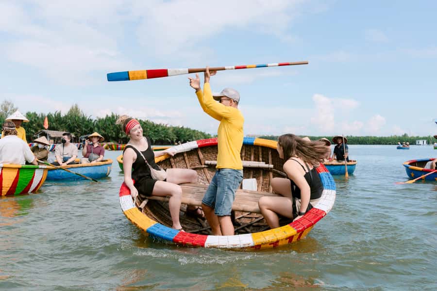 BUFFALO RIDING -BASKET BOAT & BIKE TOUR-HOI AN - Key points to know before booking