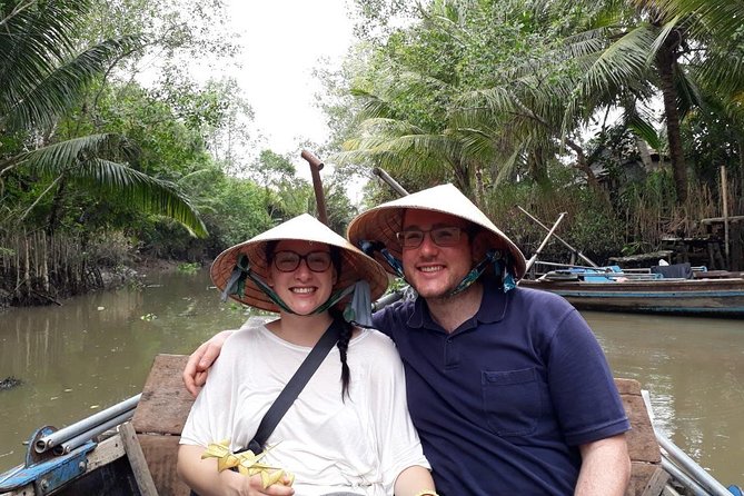 Cai Rang floating market, see sunrise, CaCao orchard, small canal - Seeing how rice noodles are made at Sau Hoai’s factory