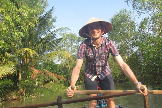 Cai Rang floating market, see sunrise, CaCao orchard, small canal - Cai Rang Floating Market before the day gets hot