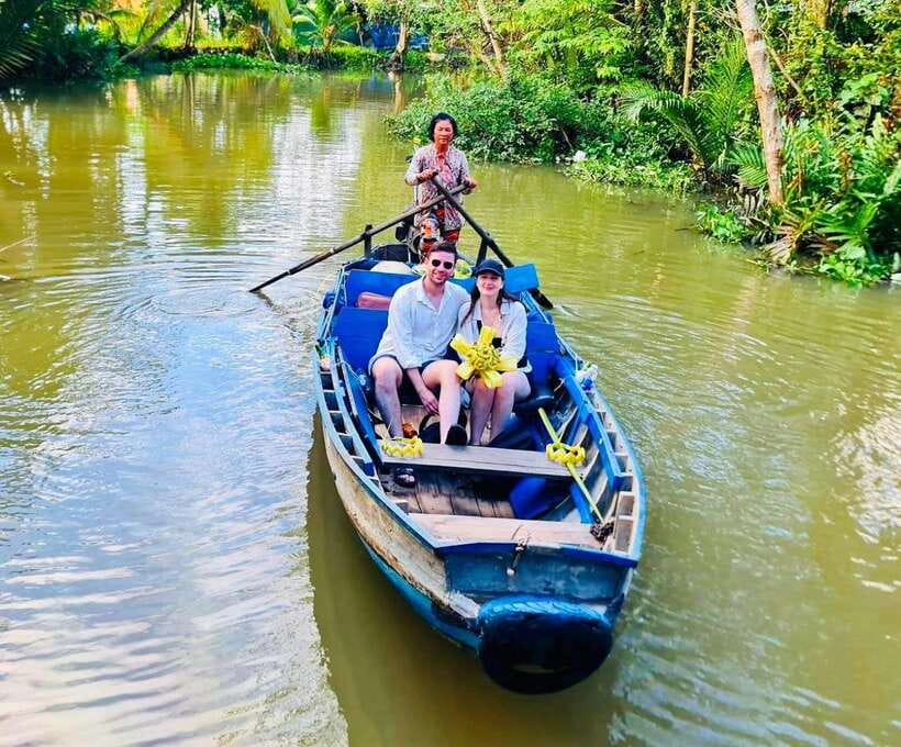 Can Tho: Authentic Floating Market, Wild Canal system, Cocoa - The canal ride into quieter Mekong country