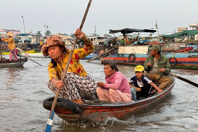 Can Tho: Floating Market, Canals, Nature Reserve & Forest - A working rice noodle factory