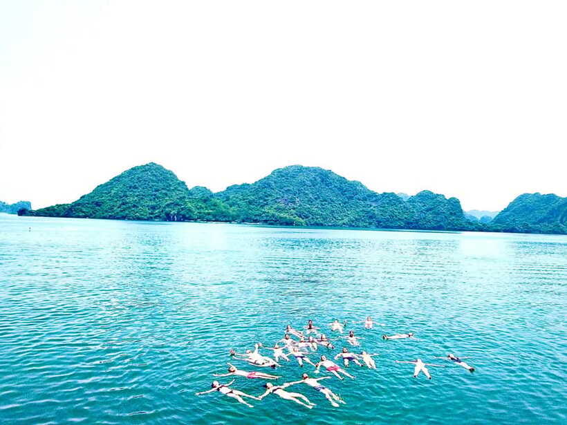 CAT BA :2D1N Lan Ha bay-Ha Long bay with Plankton Excursion - An afternoon by bicycle in Viet Hai Village