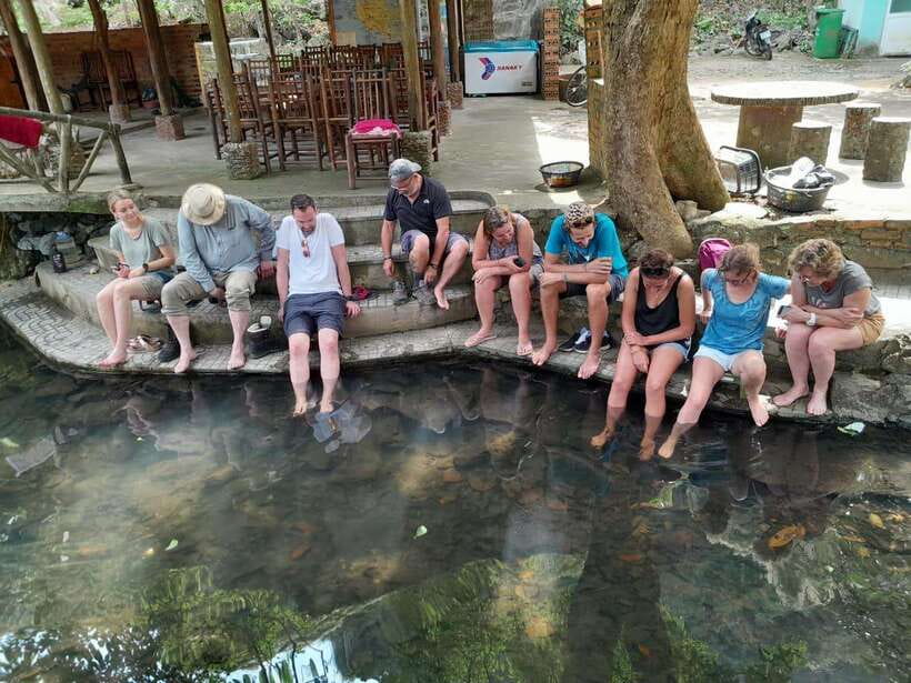 Cat Ba: Lan Ha, HaLong bay full day- biking, kayaking, lunch - The fish massage and sunset send-off