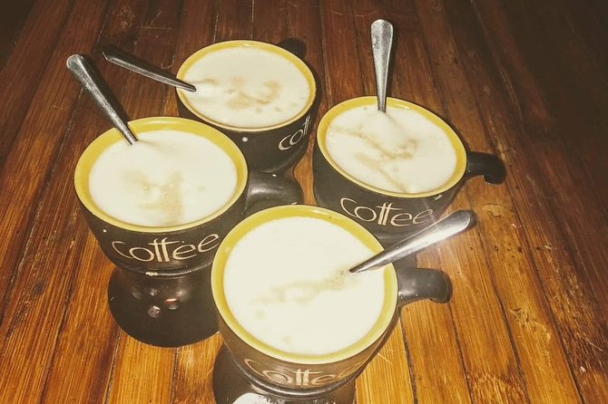Chef Vu Cooking Class Plus Market Trip in Saigon Center (Pick up by Cyclo) - Eating your own lunch with egg coffee