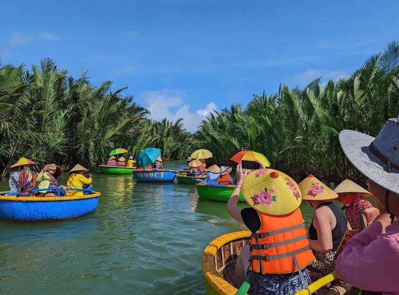Coconut Boat Hoi An - Finding Coconut Island Đảo Dừa Xanh