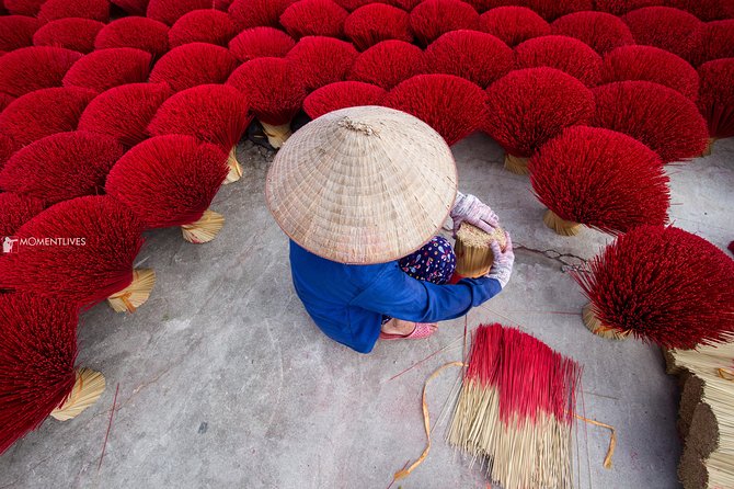 Colors of Incense village Quang Phu Cau - My call: book it for access, not just color