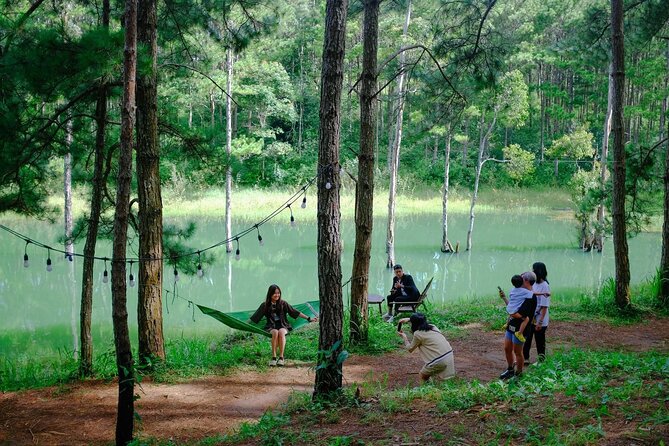 Combo Activity Trekking, Sup Paddling, Camping and Canyoning - From Da Lat’s forest to Tuyen Lam Lake
