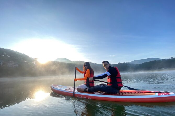 Combo Activity Trekking, Sup Paddling, Camping and Canyoning - Camping beside the lake with BBQ and local wine