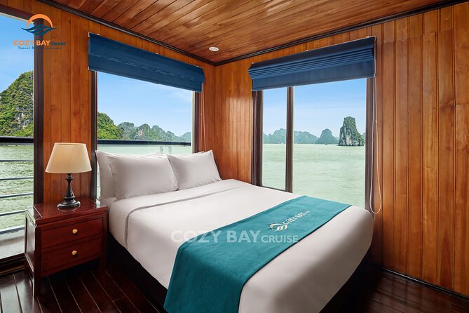 CozyBay Cruise-The Best Small Group 2D/1N inHalong-All inclusive - Kayaking and the final hours on the water