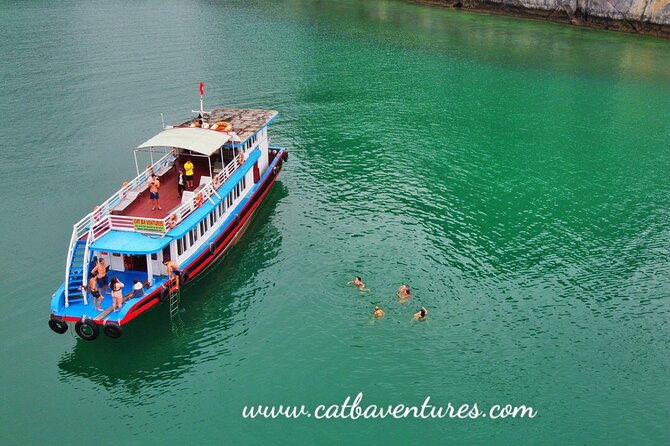 Cruising- Kayaking- Cycling- Trekking 3D/2N from Cat Ba in less tourist areas. - Day three: Tien Ong Cave and Cong Tau Lagoon
