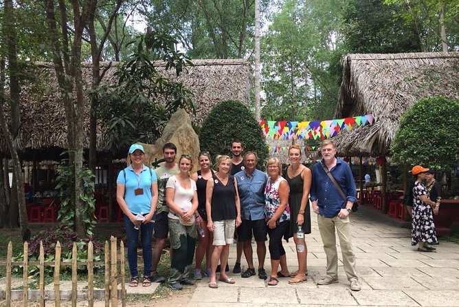 Cu Chi Ben Duoc Tunnels: Authentic & Less Touristy (Max 10) - Cassava and tea, a small but telling detail